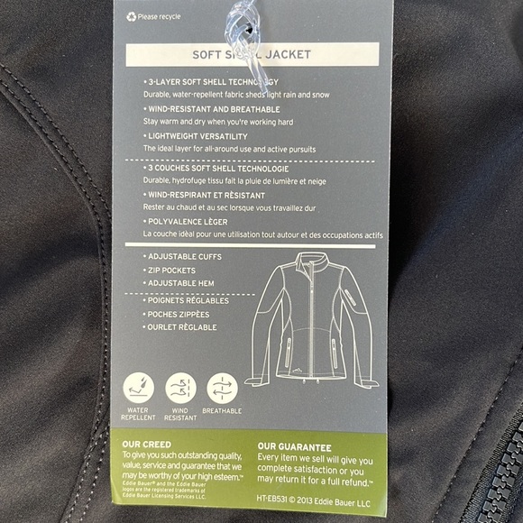 Eddie Bauer Women’s Soft Shell Jacket - Picture 2 of 5